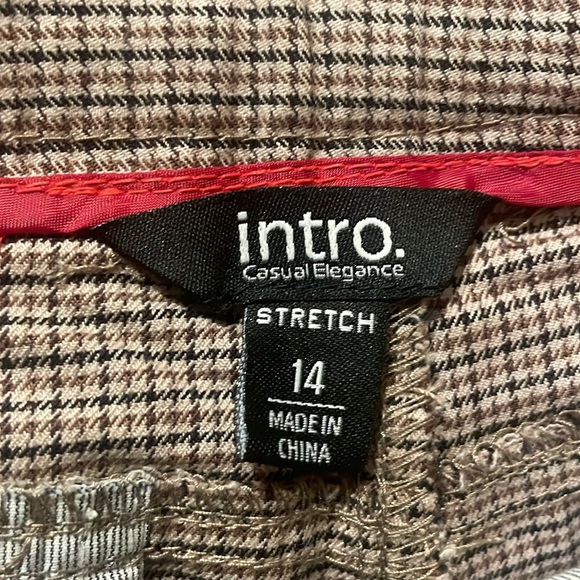 intro Pants - Women’s pants Regular Size 14 by Intro Jonathan Ross Stretch Quiet Comfort NWT